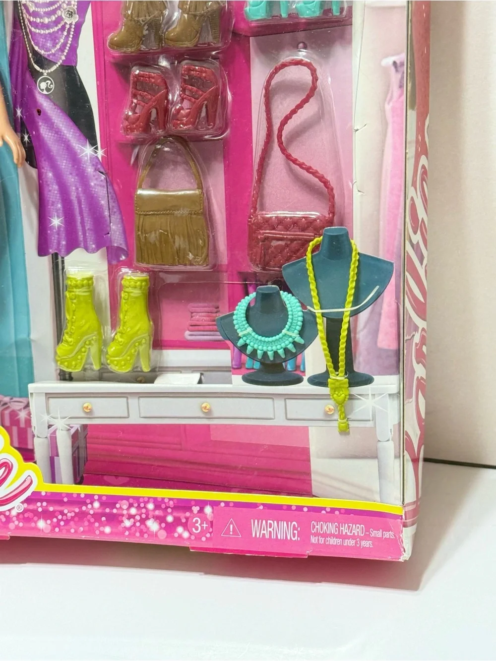 Barbie Teresa Fashionistas Doll & Shoes Giftset Mattel CML91 CML93 NEW 2014 NIB